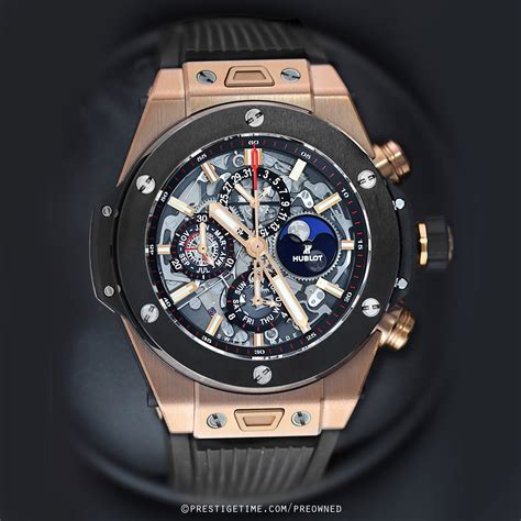 hublot big bang 45mm automatic perpetual calendar chronograph|Hublot big bang.